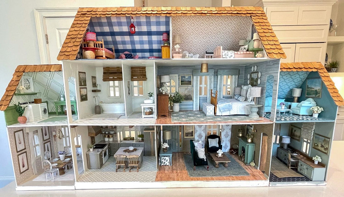 My Victorian Miniature Doll House Made With Love  Doll house, Miniature  dolls, Dollhouse decorating