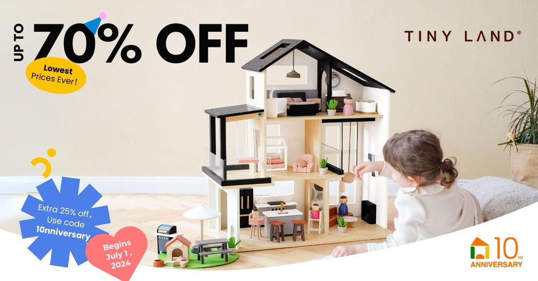 Enchanting Wooden Dollhouse