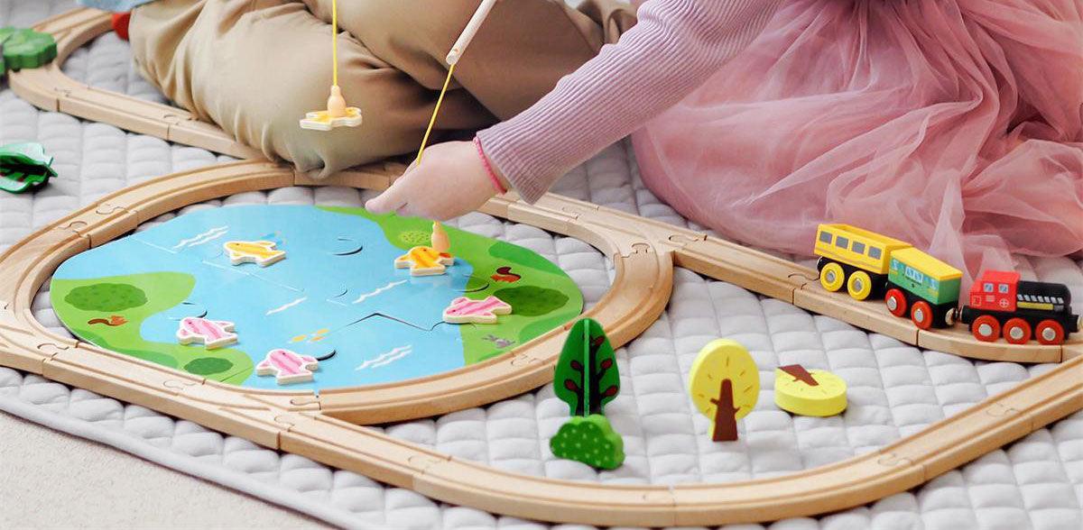 Wooden Train Sets