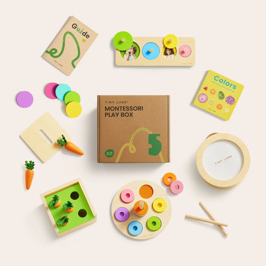Tiny Land® Montessori Toys Set for Toddlers 13-15 month Set2