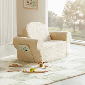 Tiny Land® Afternoon Couch —— White Kids Chair