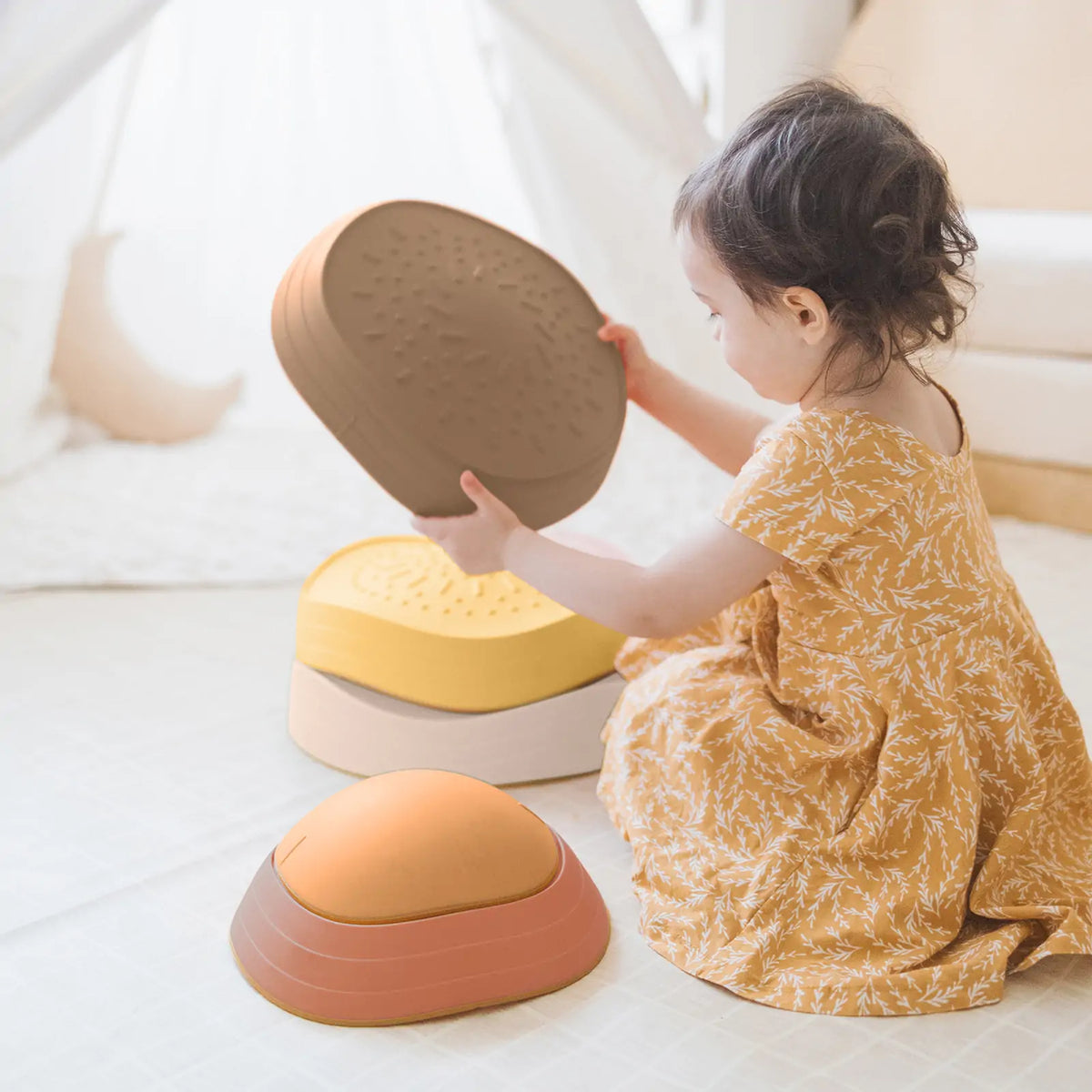 Tiny Land® Stepping Stones - Sunset Hues