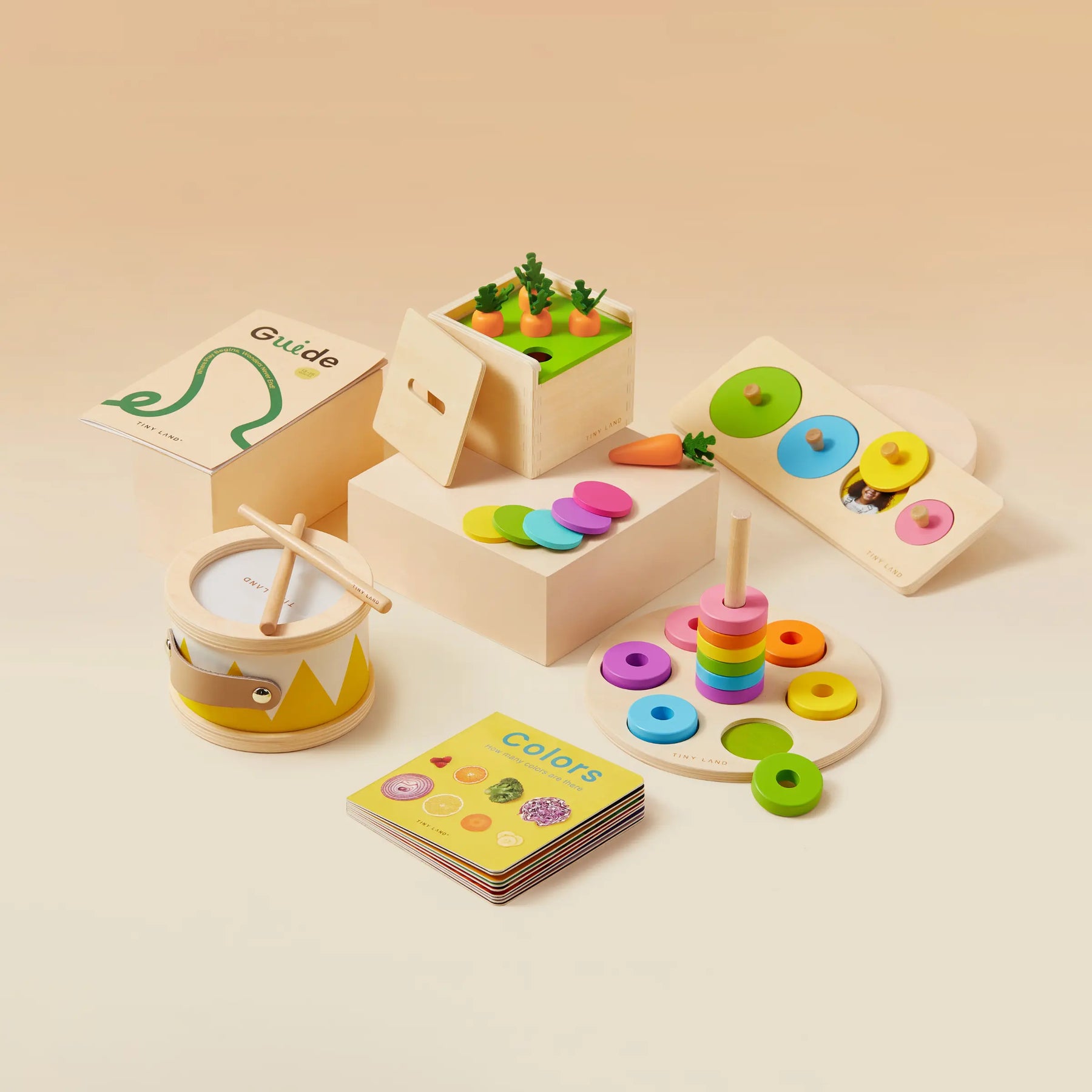 Tiny Land® Montessori Toys Set for Toddlers 13-15 month Set