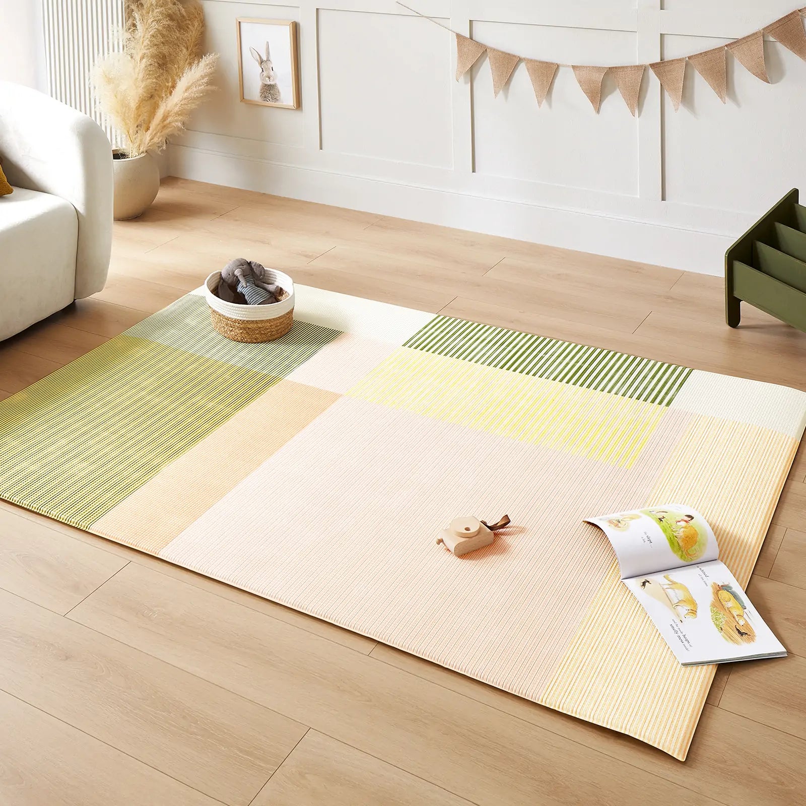 Tiny Land® Double-Sided Baby Playmat Smiley Quest