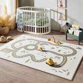 Tiny Land® Baby Playmat Urban Zoo Adventure back