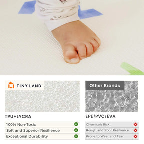 Tiny Land® Double-Sided Baby Playmat Smiley Quest