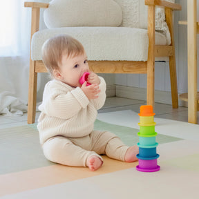 Tiny Land® Montessori Toys Set for Newborns ( 6-9 month )