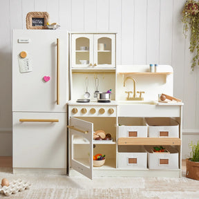 Tiny Land® Serenity Kitchen & Fridge Set - Cream