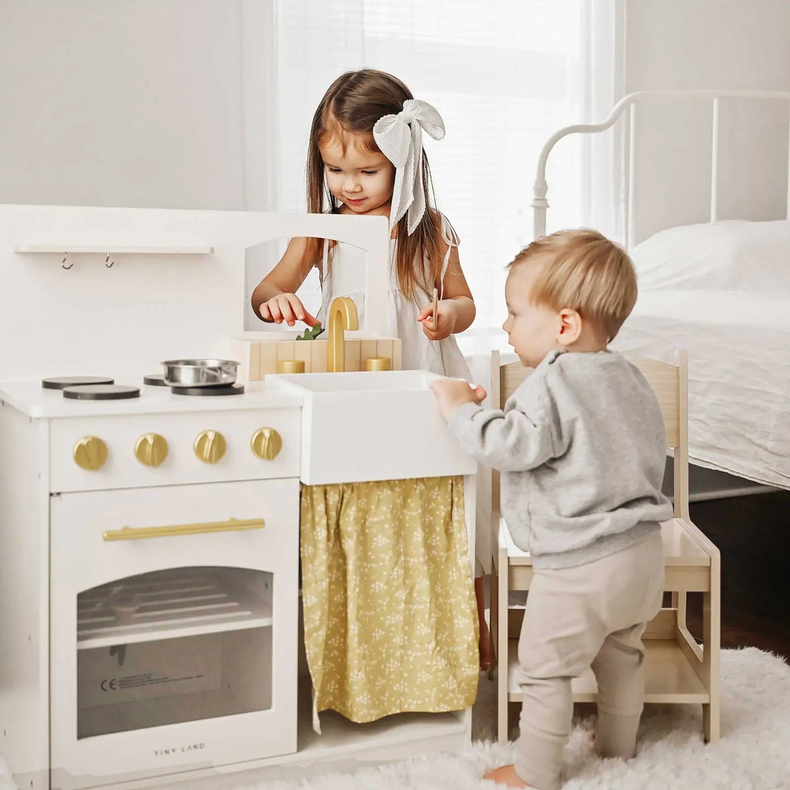 Tiny Land® Honey Kitchenette - Little Chef's First Kitchen