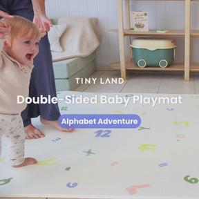 Tiny Land® Double-Sided Baby Playmat Alphabet Adventure