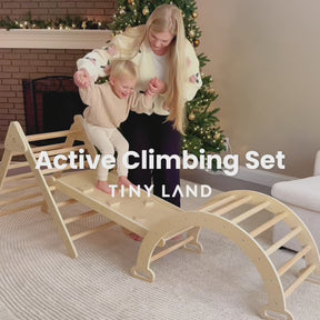 Tiny Land® 7-in-1 Montessori Climbing Set