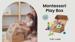 Tiny Land® Montessori Toys Set for Newborns ( 6-9 month )