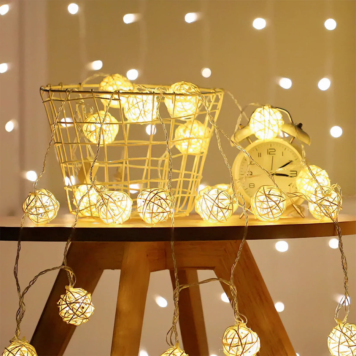 Tiny Land® Rattan String Lights- On