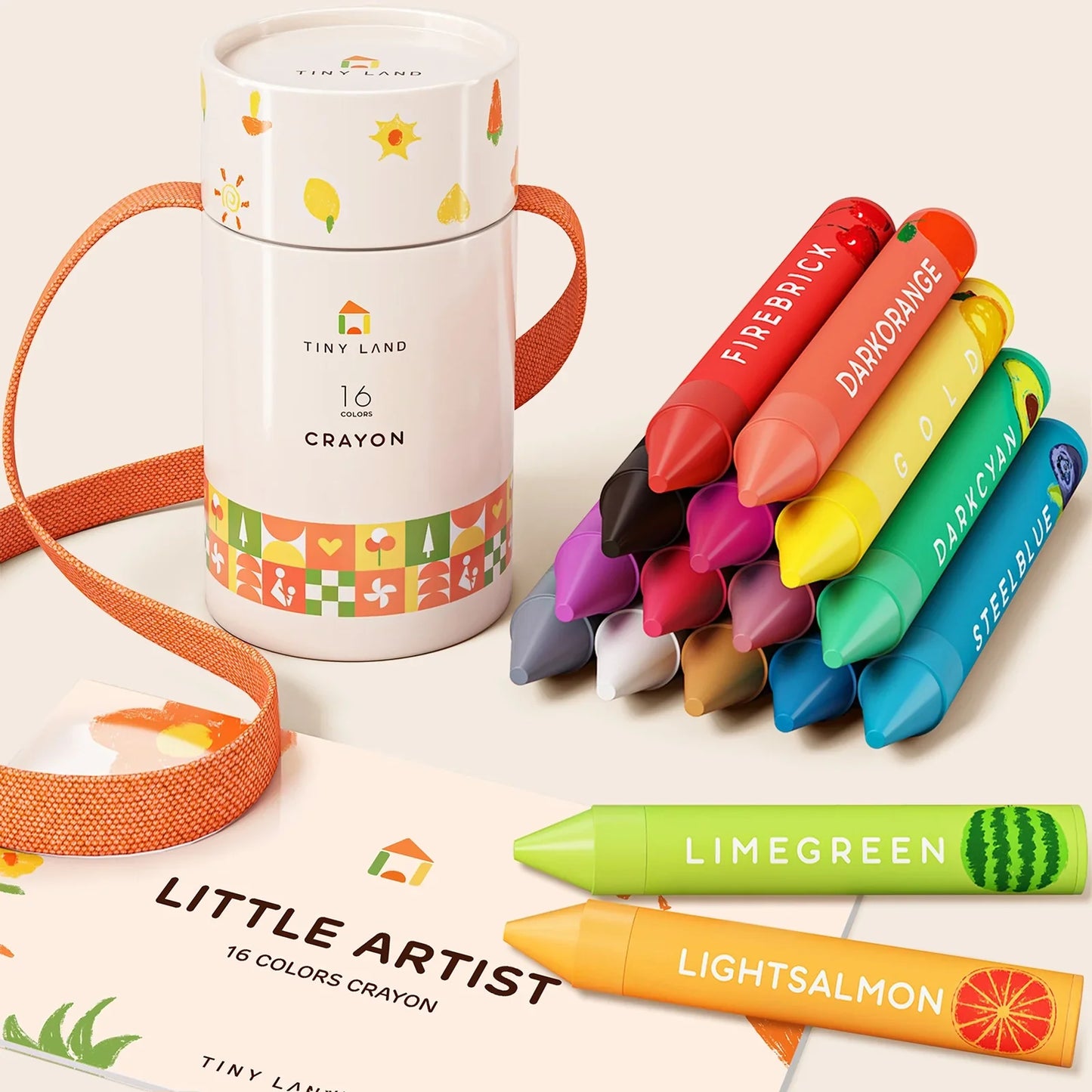 Tiny Land® Toddler Crayons, Tiny Land Offical Store®