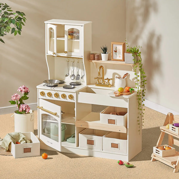 GIA - Montessori Furniture Kitchen - Toddler Play Kitchen - Montessori–  Bush Acres